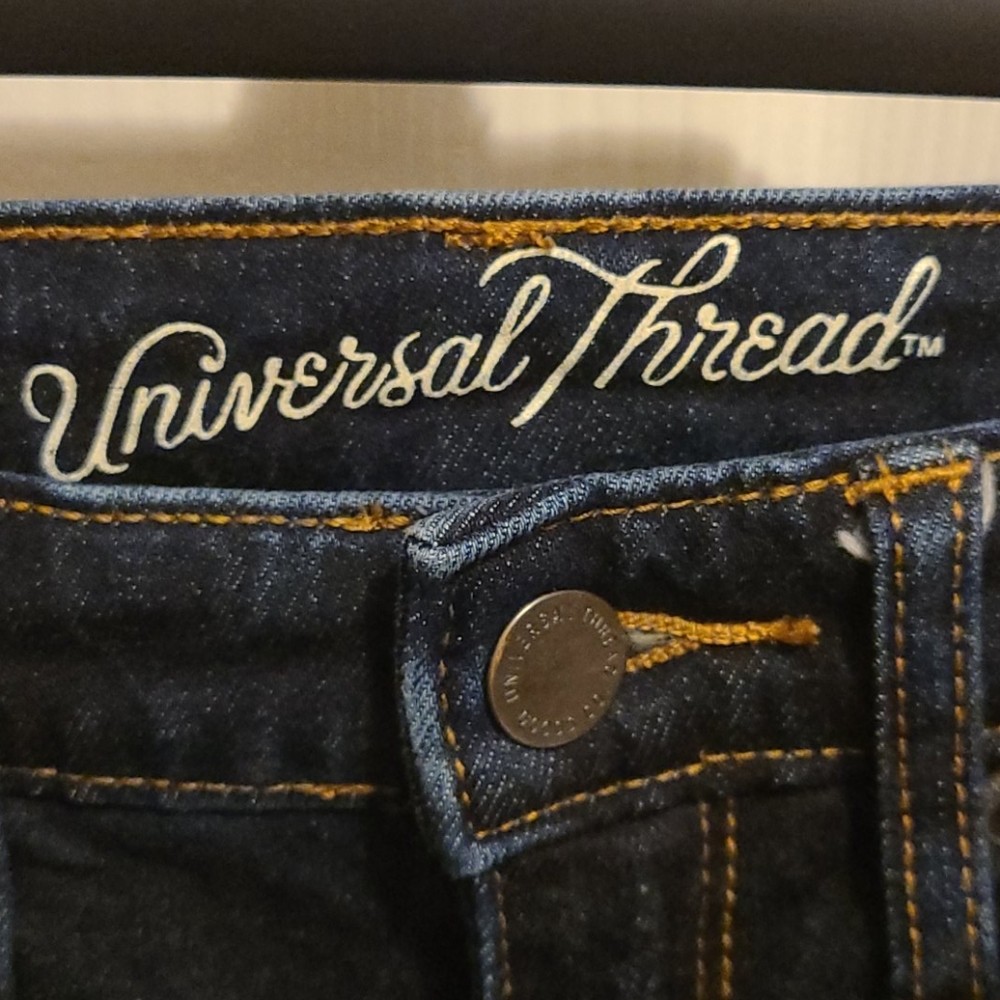 Universal Thread High Rise Kick Boot Crop Jeans - Picture 2 of 7